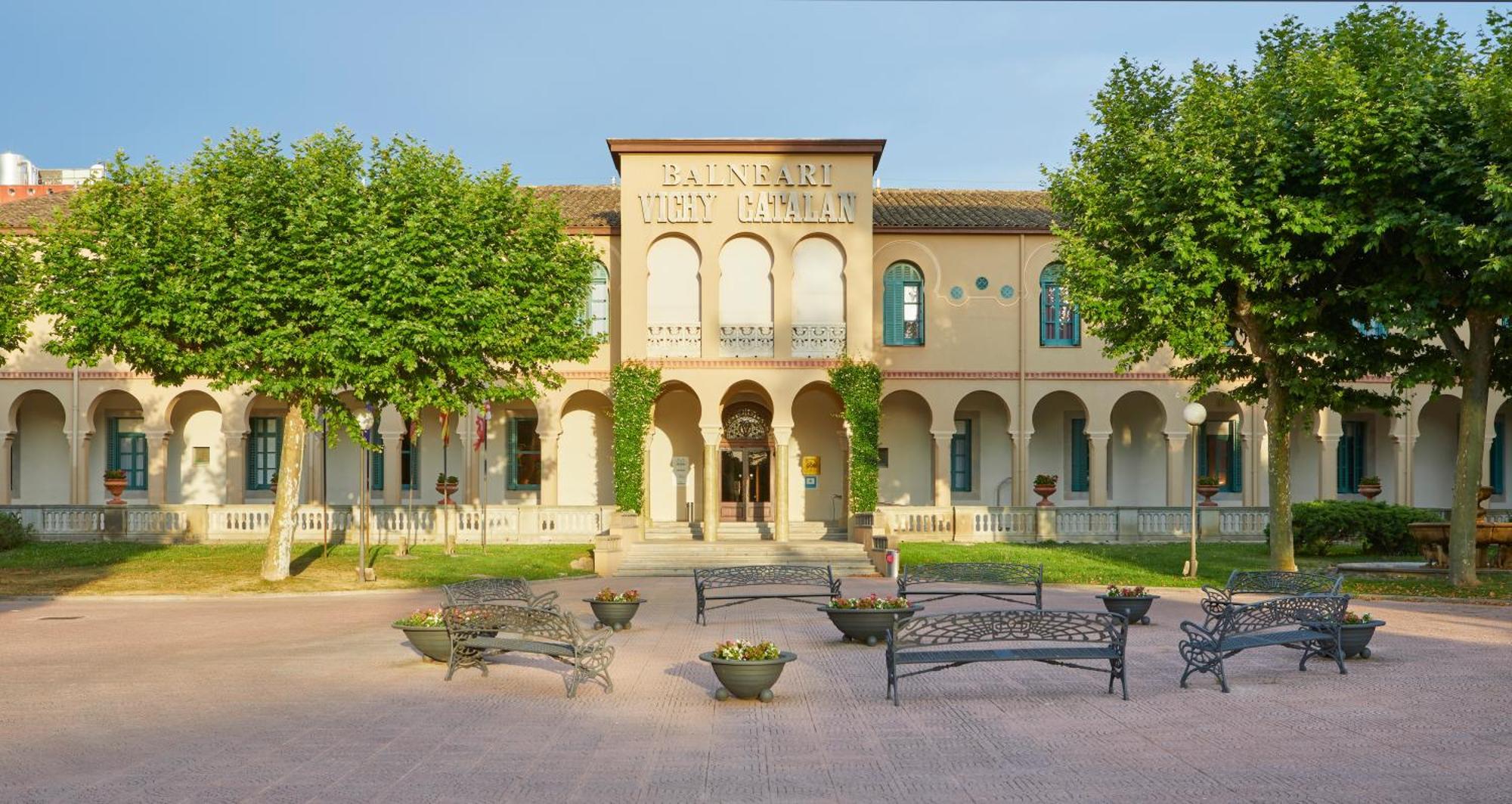 1881 Hotel Balneario Vichy Catalan Caldes de Malavella Buitenkant foto